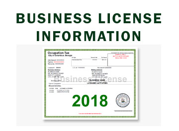 license business ga number finance