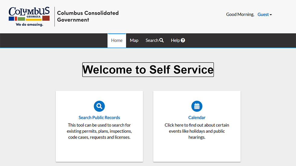 EnerGov Screenshot