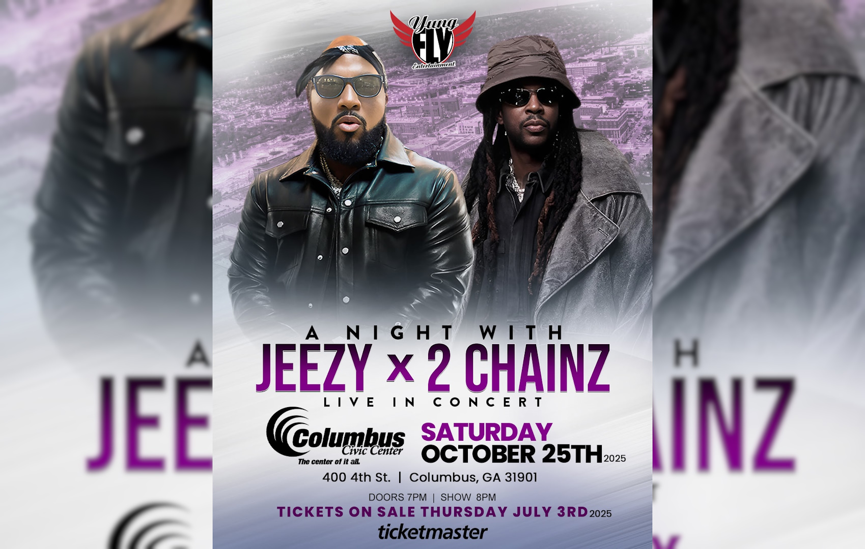 Jeezy x 2 Chainz Live Saturday October 25th, 2025