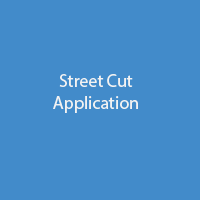 Street Cut Application