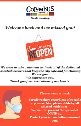Special Edition COVID-19 Reopening Newsletter cover