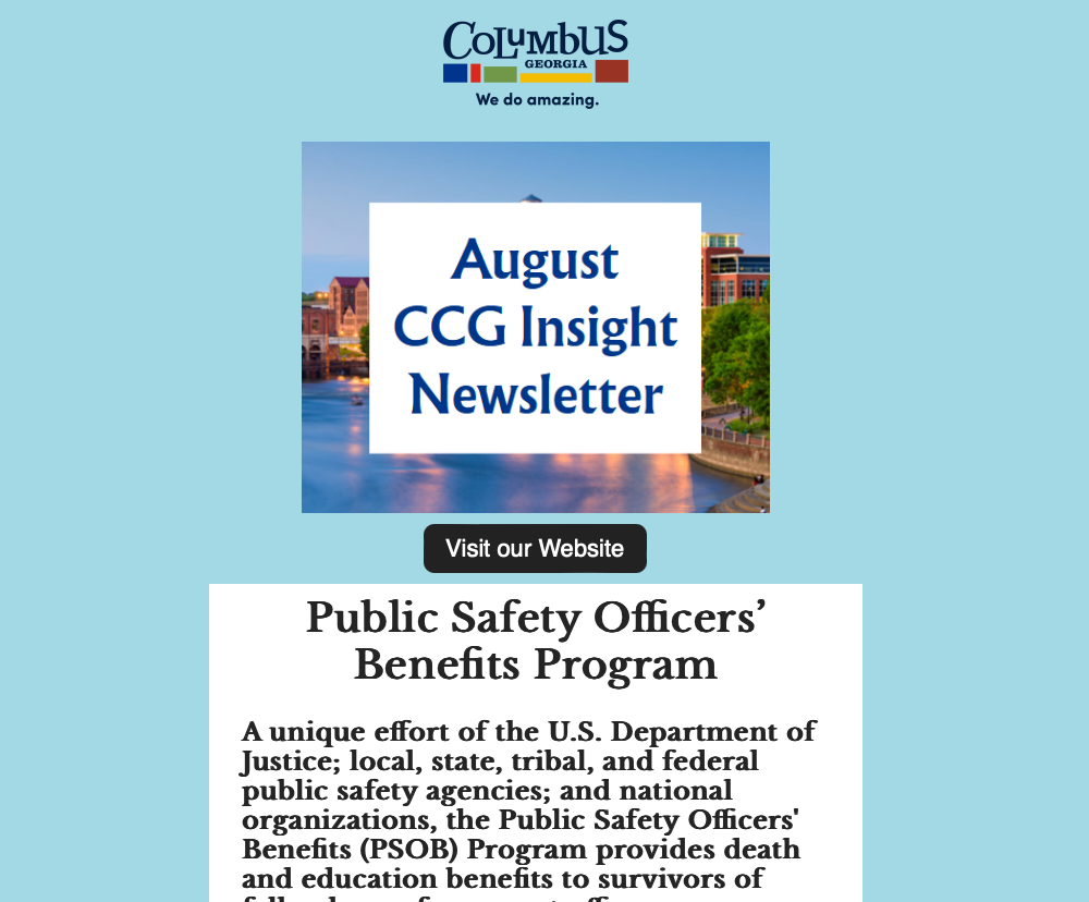 August 2025 CCG Insight Newsletter cover