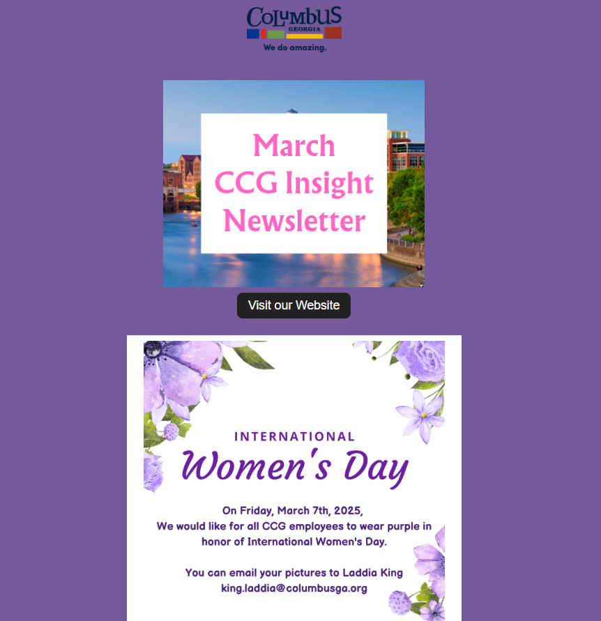 March 2025 CCG Insight Newsletter cover
