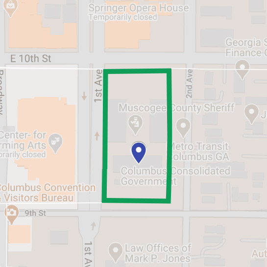 Map of Government Center walking trail