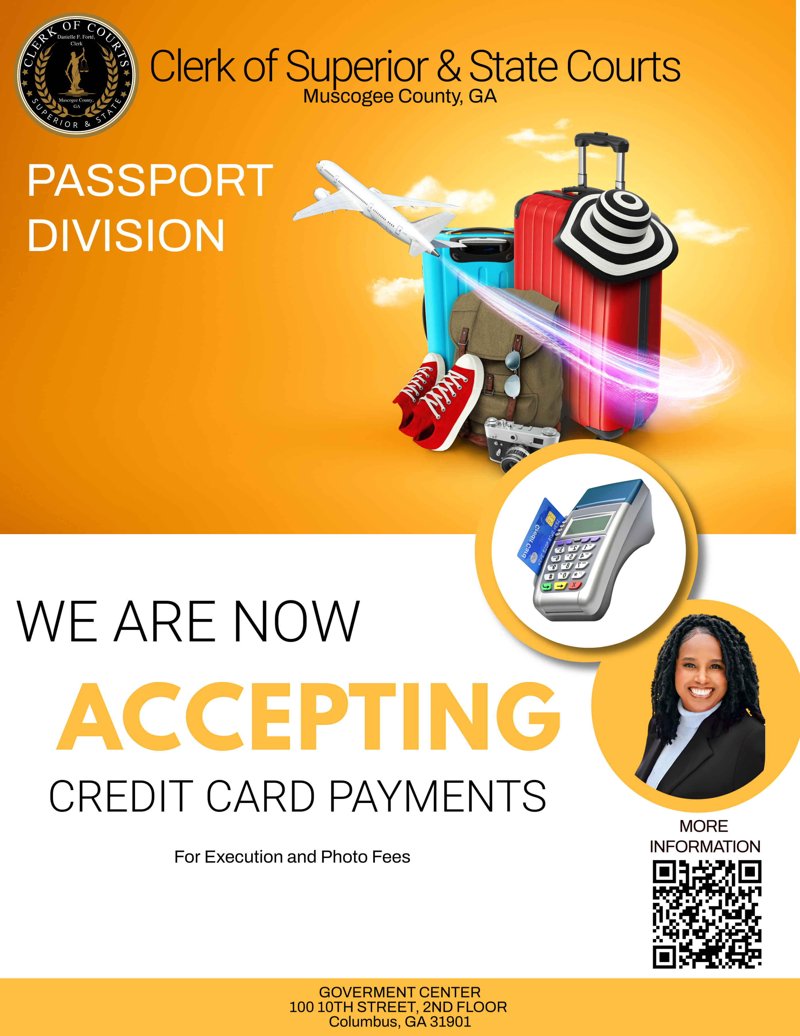 Passport Division is now accepting online payments.